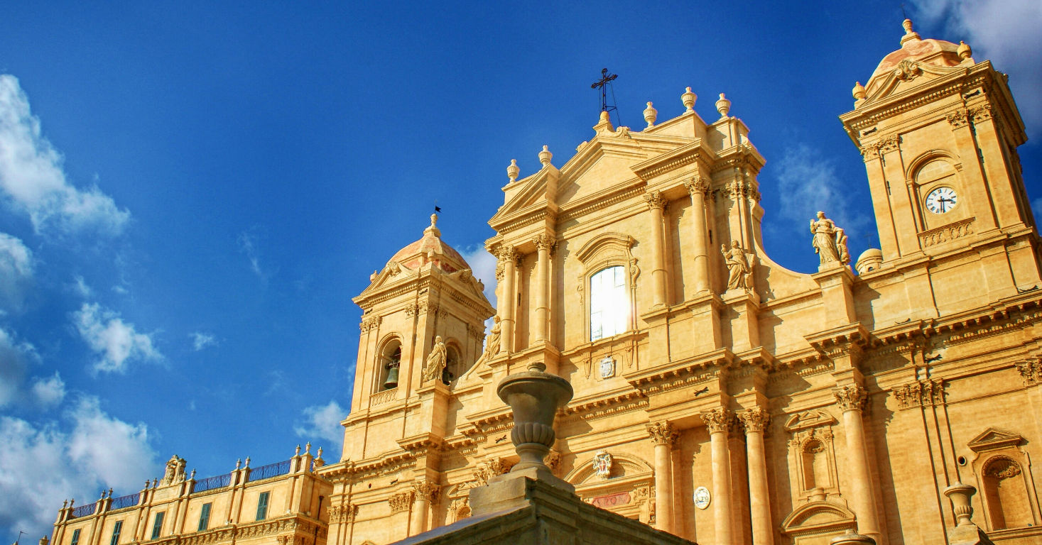 Noto kathedraal in Sicilië