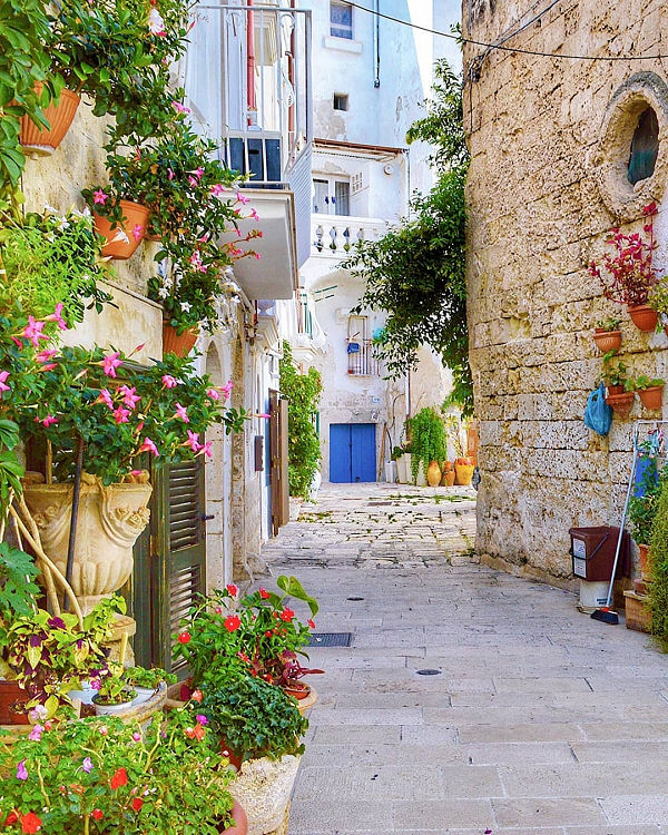 witte steden en dorpen in Puglia Ostuni
