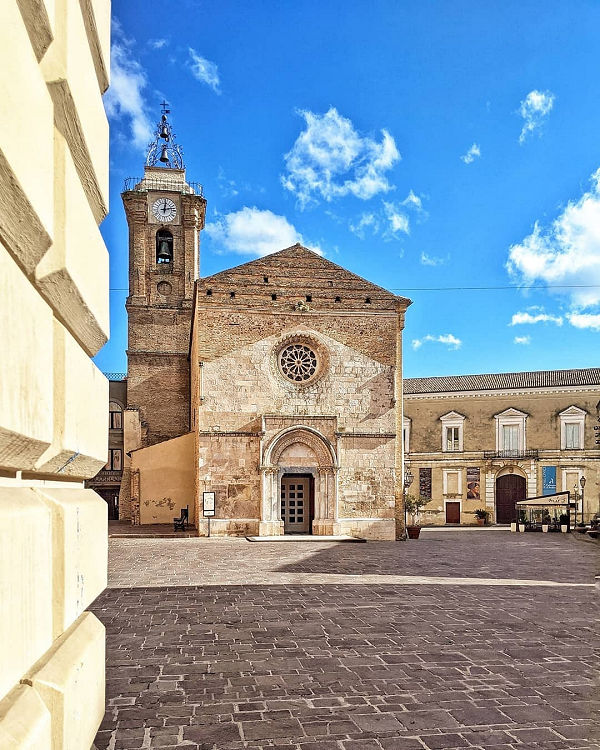 Historische stad Vasto in Abruzzo