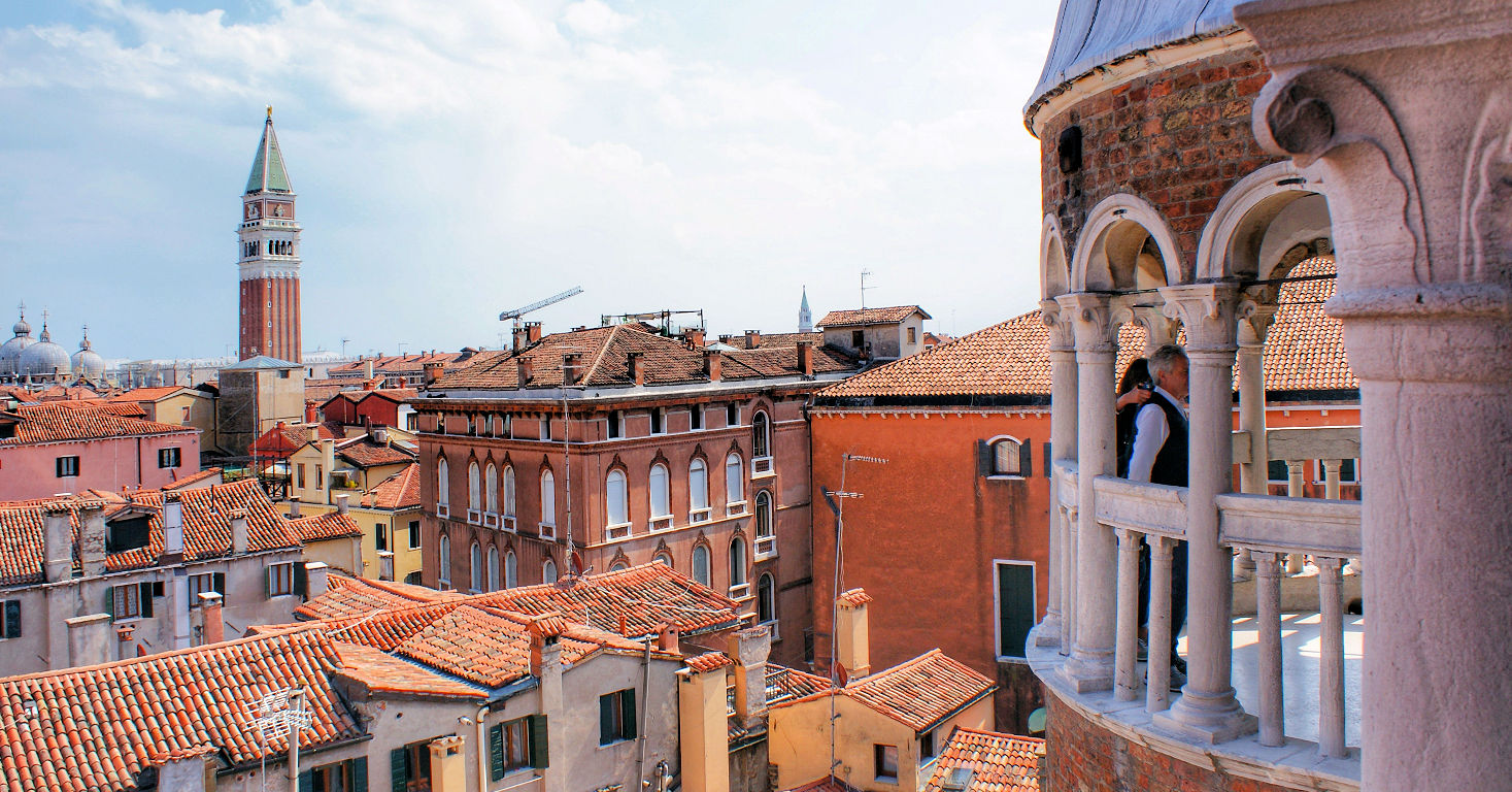 Palazzo Contarini del Bovolo in Venetië regio Veneto