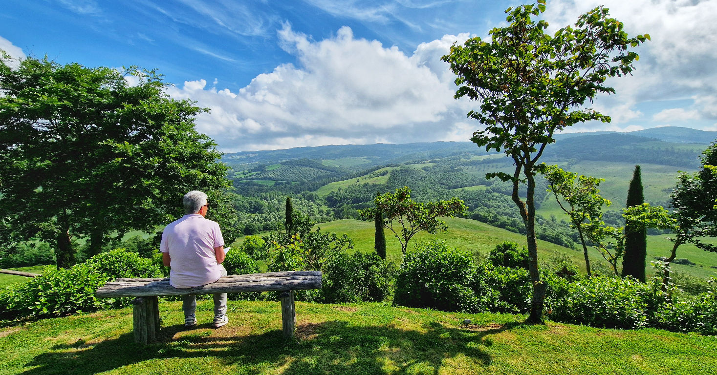 Podere Tina in de heuvels van Lazio en Toscane