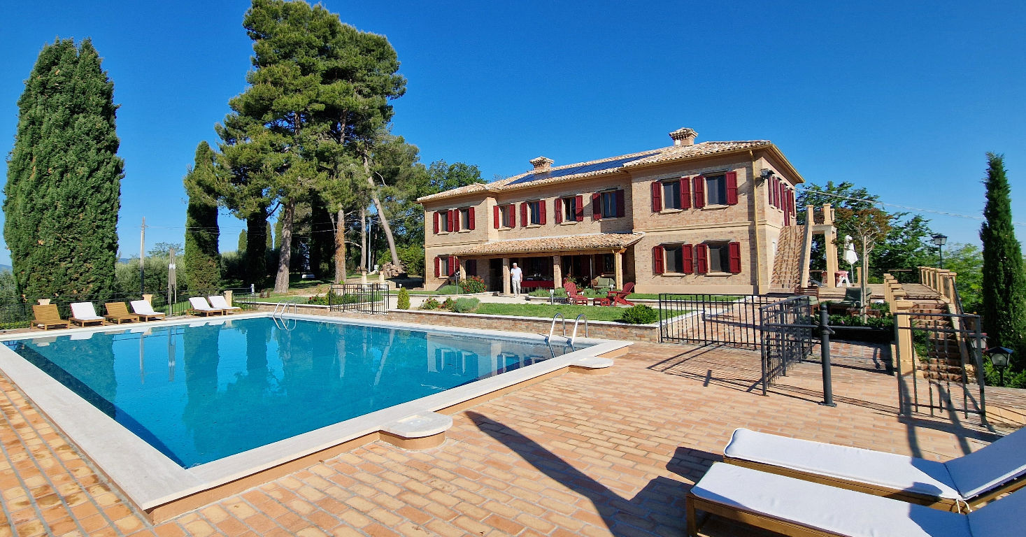 Vakantievilla Villa Fonti in Le Marche Italië