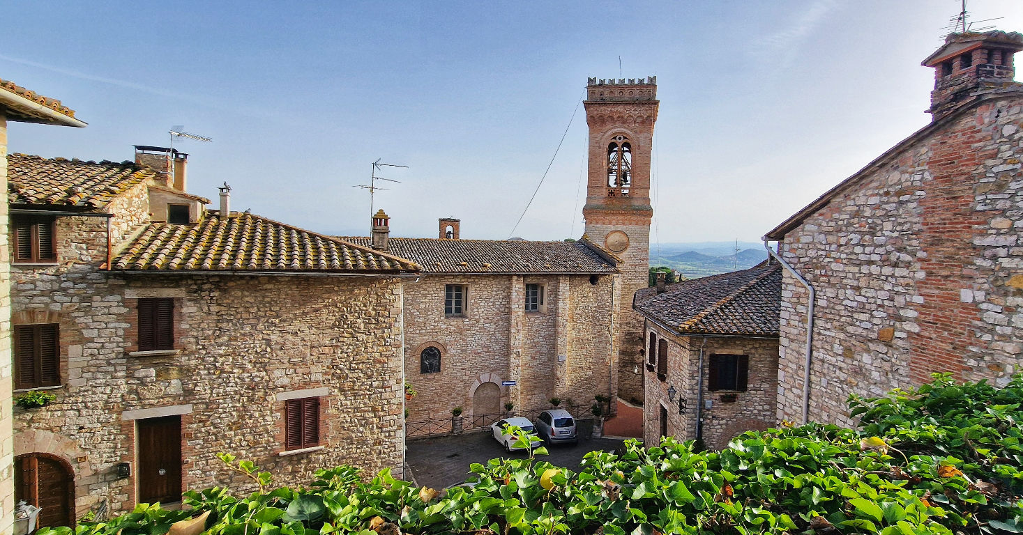 Corciano in Umbrië