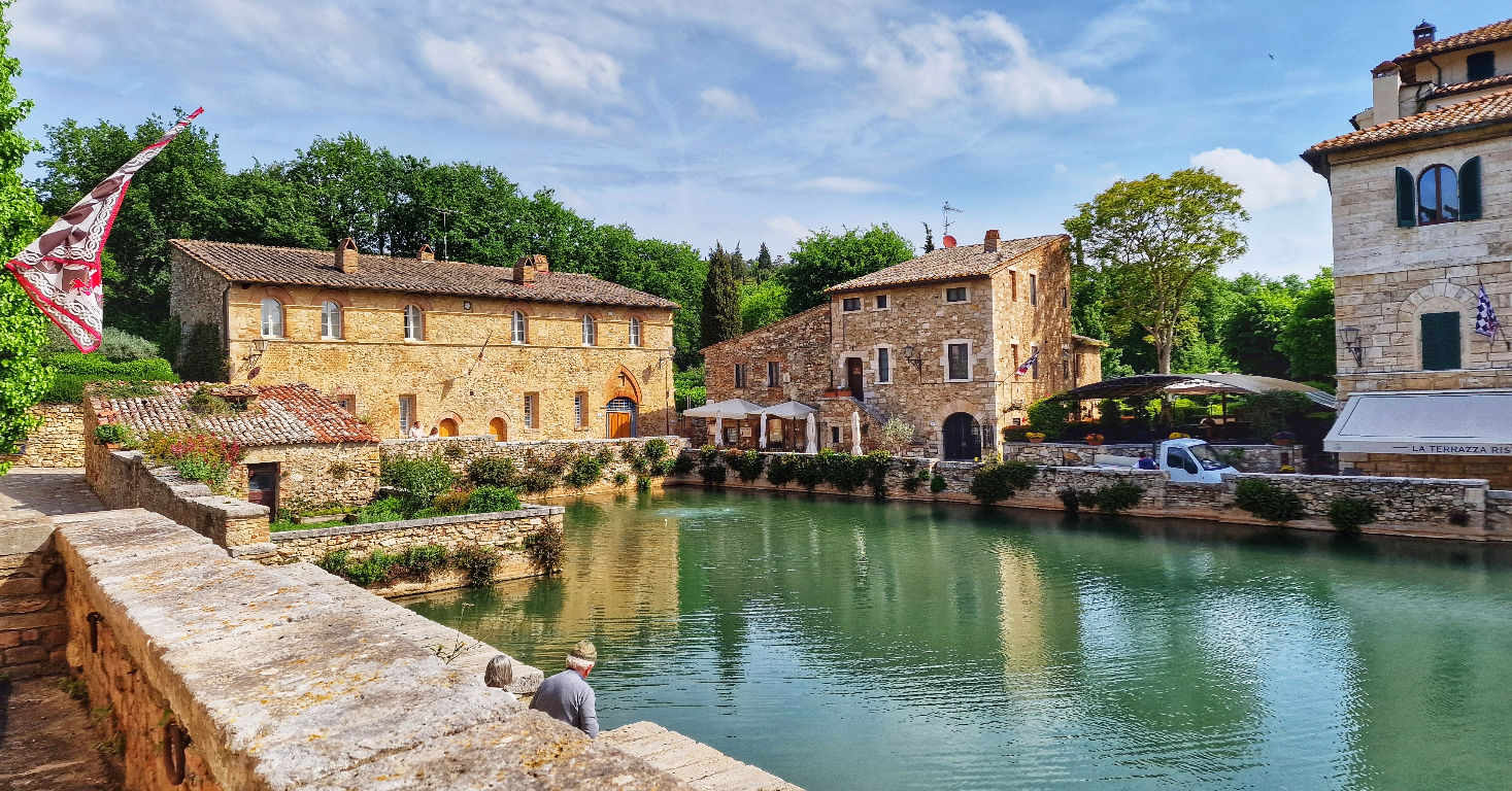 Bagno Vignoni in Val d'Orcia Toscane