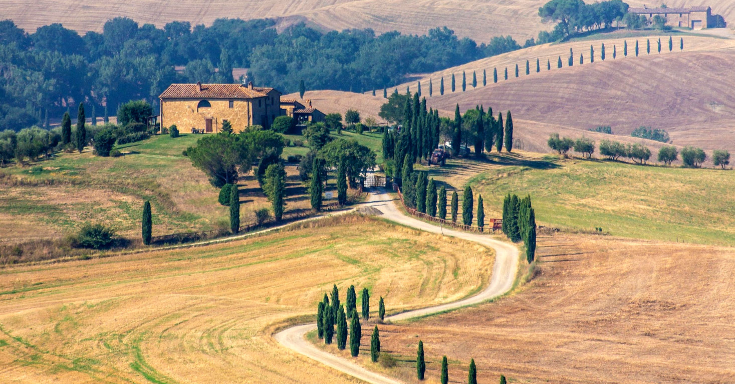 Via Francigena Toscane, Val d'Orcia