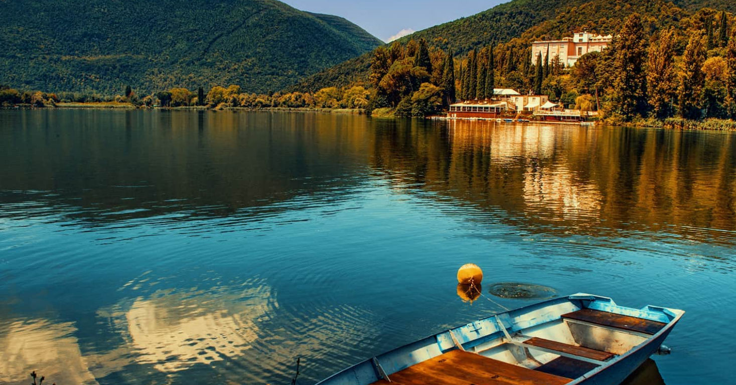 Lago di Piediluco in Umbrië
