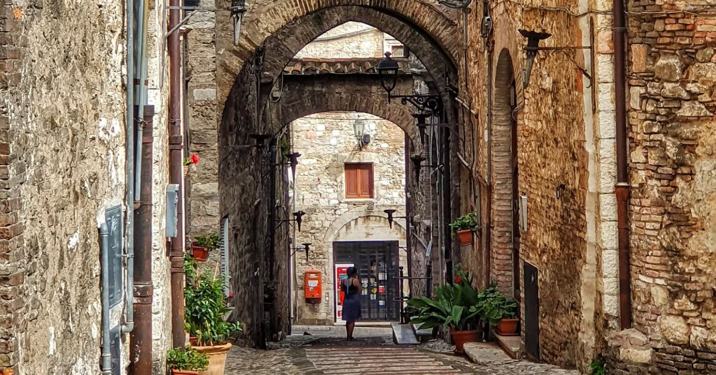 Narni in Umbrië, Italië