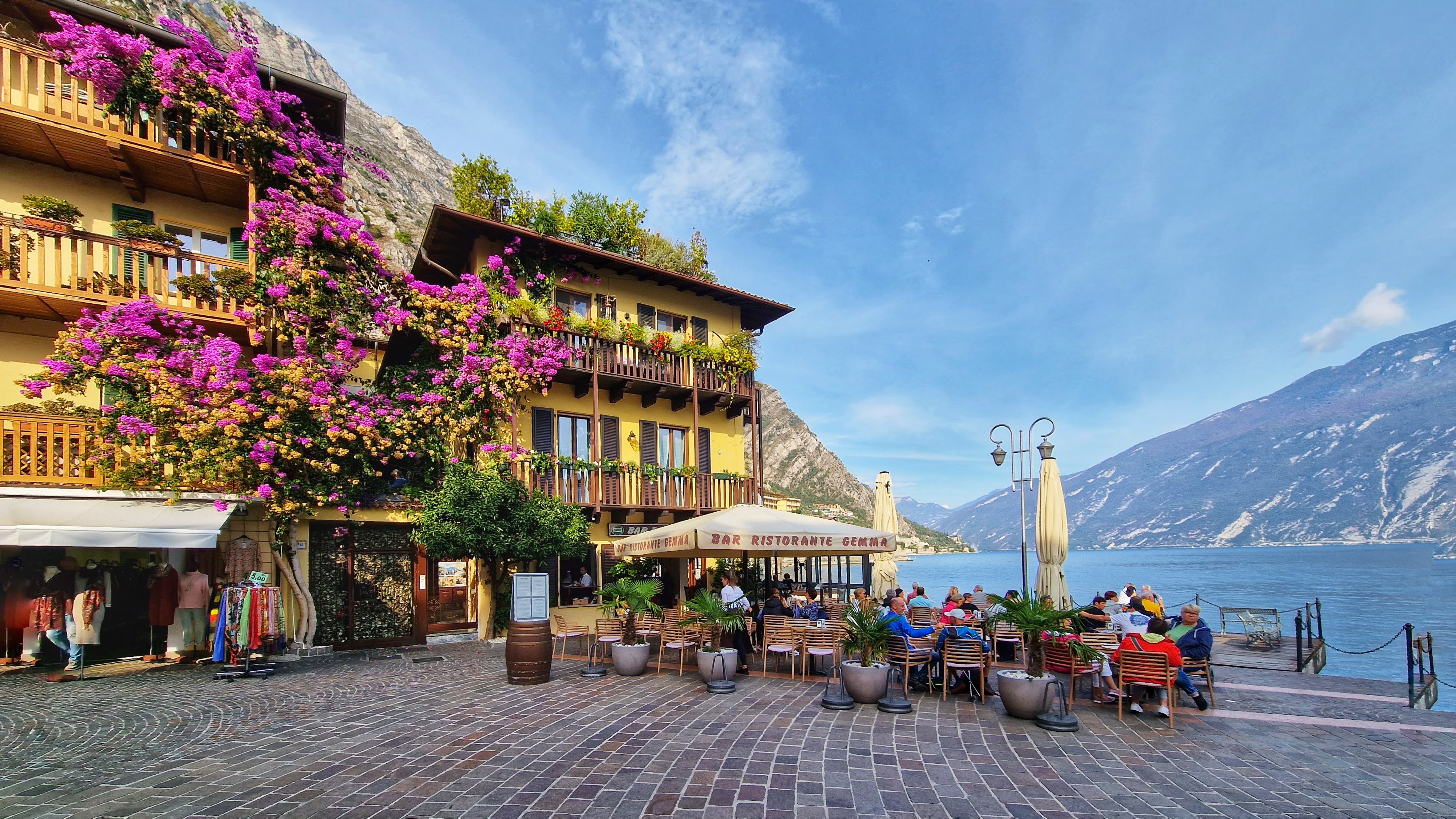 Limone sul Garda aan het Gardameer