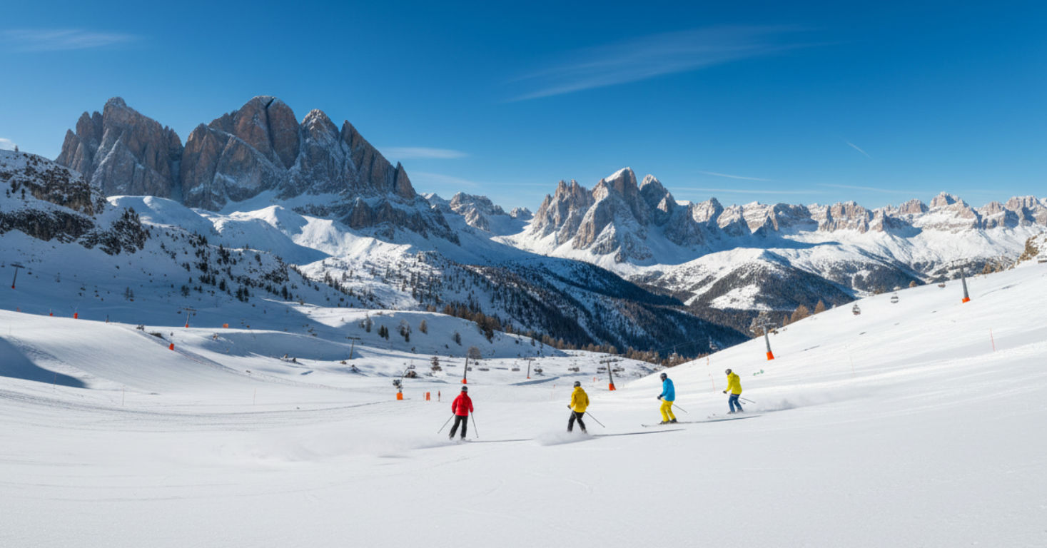 Dolomieten ski vakantie Italië